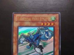 Yugioh - Elemental Hero Stratos JUMP-EN012 Ultra Rare Promo - Image 2