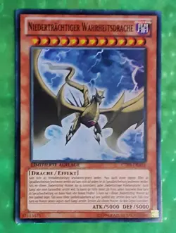 Yu-Gi-Oh CT09-DE016, Niedertrachtiger Wahrheitsdrache "near mint" limit. Auflage - Image 1