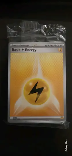 pokemon black Bolt TCG 45 Energy Cards Pack Sealed - Image 1