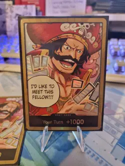 One Piece Card Game - Gol D. Roger Gold Don!! ENGLISH OP13 Carrying on His Will - Image 1