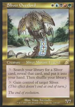 Sliver Overlord - Heavy Play MTG Scourge - Image 1