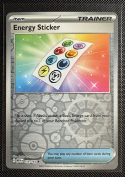 Energy Sticker Reverse Holo NM 159/165 Scarlet & Violet 151 Pokemon Card - Image 1