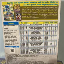 Dragon Ball Super - Pride of the Saiyans Card Game Starter Deck - Image 5