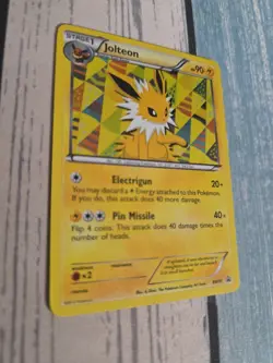 Jolteon BW91 Black & White Promo Holo 2013 Played Nintendo Pokemon Card - Image 3