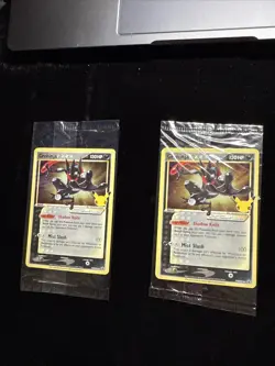 2x SEALED Greninja Gold Star SWSH144 25th Anniversary Celebrations Promo Card - Image 1