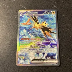 Pokemon TCG Zapdos EX Scarlet & Violet 151 Card Sir NM/M Condition - Image 3