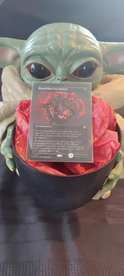 Bloodchief Ascension (Borderless Alternate Art) - Image 1