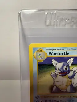 Pokemon Wartortle Card First Edition Shadowless 042/102 Base Set Lightly Played - Image 3