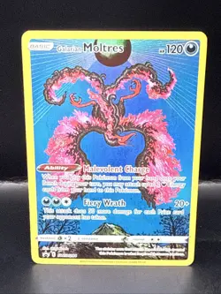 Pokemon Galarian Moltres SWSH284 Black Star Promo Pokemon Card - Image 2