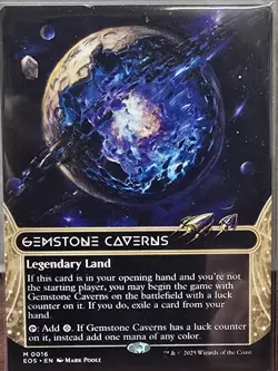 Gemstone Caverns (0016) (Borderless) Edge of Eternities: Stellar Sights Regular - Image 1