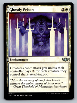 Ghostly Prison U 0116 Tarkir: Dragonstorm Regular - Image 1