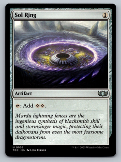 Sol Ring U 0106 Tarkir: Dragonstorm Regular - Image 1