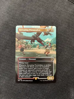 Swooping Pteranodon (Borderless) Universes Beyond: Jurassic Pikachu World... - Image 1