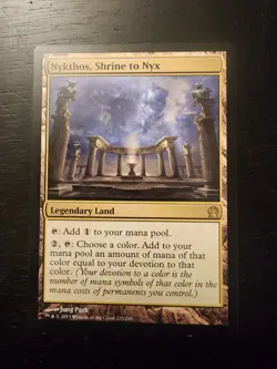 MTG Magic the Gathering Nykthos, Shrine to NYX - Image 1