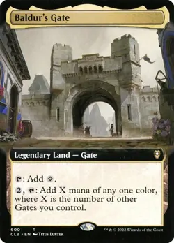 Baldur's Gate EXTENDED - 600 - Rare - Commander Legends CLB MTG - Image 1
