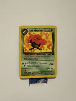 Pokemon Dark Vileplume TCG 30/82 Non-Holo Rare Team Rocket LP - Image 1