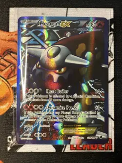 Pokemon Heartan EX Full Art (MP) #109/116 BW Plasma Freeze - Image 1