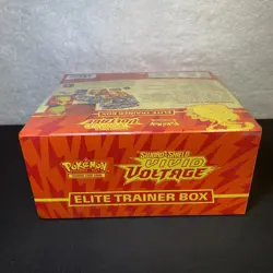 Pokemon TCG: Sword & Shield-Vivid Voltage ETB - Factory Sealed - 8 Booster Packs - Image 5
