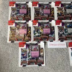 ✨✨ 10 x Pokemon Paldea Evolved Triple 3 Pack Blister - NEW & FACTORY SEALED ✨✨ - Image 3