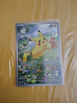 Pikachu 088 Near Mint Paldea Adventure Chest Black Star Promo Pokemon TCG - Image 1