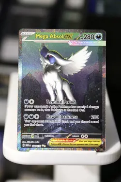 Mega Absol ex 180/132 Special Illustration Rare Mega Evolution Pokemon *MINT* - Image 2