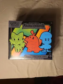 Pokemon TCG: Scarlet & Violet-Paldea Evolved Elite Trainer Box (ETB) - Sealed 820650853661 - Image 1