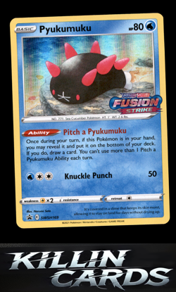 Pyukumuku - SWSH169 (Prerelease) SWSH169 Pokemon Promo SWSH: Sword & Shield Prom - Image 1