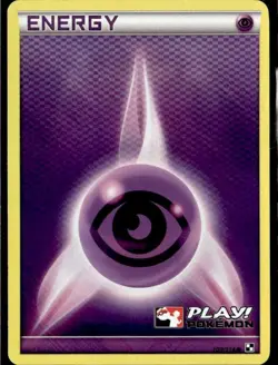2011 Black & White Base Set Psychic Energy - 109/114 - Crosshatch Holo - Image 1