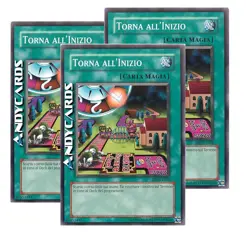 3x TORNA ALL'INIZIO • (Back To Square One) • Comune • DR3 IT104 • Unl • Yugioh! - Image 1