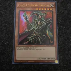 Yugioh LDS3-EN083 Chaos Command Magician Gold Ultra Rare 1st Edition - Image 1