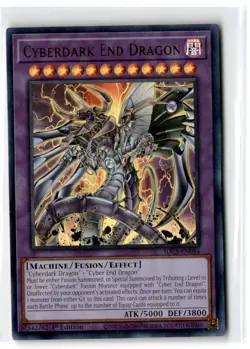 2021 Cyber Strike Structure Deck Cyberdark End Dragon #SDCS-EN044 Ultra Rare - Image 1