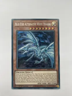 Blue-Eyes Alternative White Dragon Yu-Gi-Oh! RA02-EN010 Secret Rare - Image 1