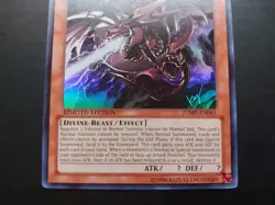 Yugioh - Slifer the Sky Dragon JUMP-EN061 Ultra Rare Promo - Image 3