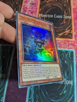 Yu-Gi-Oh! Malefic Paradox Gear DUOV-EN048 1st Edition Ultra Rare NM - Image 2