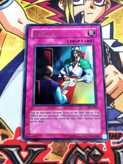 Ceasefire psv-030 Unltd Ed (MP/HP) Ultra Rare Yu-Gi-Oh! - Image 1