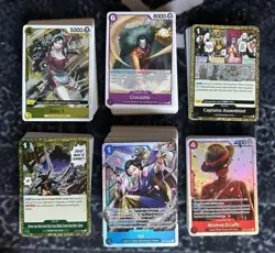 One piece TCG Mixed Card Lot - Secret rare, Foil, Don! & More Cards! - Image 3