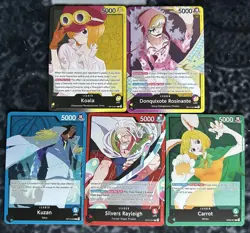 One piece TCG Mixed Card Lot - Secret rare, Foil, Don! & More Cards! - Image 4