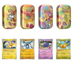 Sams Club Pokemon 4 Mini Tins + 4 Promo Cards Bundle * In Hand* - Image 4