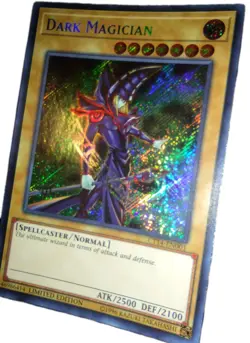 Yu-Gi-Oh! Dark Magician Holographic Trading Card - Image 1
