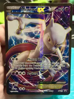 Mewtwo EX Full Art Promo XY125 Pokemon Card HP - Image 1