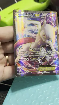 Mewtwo EX Full Art Promo XY125 Pokemon Card HP - Image 2