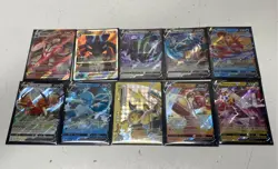 Mixed Rare Pokemon Holographic Trading Card Singles (Set Of 10) - Image 1