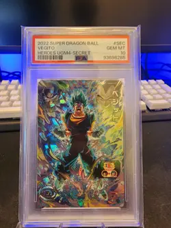 PSA 10 Vegito UGM4-SEC Dragon Ball Heroes SEC Card Japanese GEM MINT - Image 1