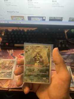 Pokemon TCG Aegislash Full Art Illustration Rare Card 210/182 Paradox Rift 2 x2 - Image 2