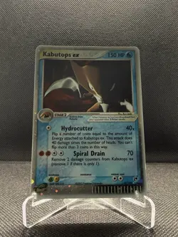 Pokemon TCG Vintage Kabutops EX Sandstorm Holo Rare Card 97/100 - Image 1