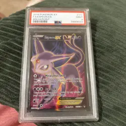 Espeon EX 117/122 PSA 9 XY Breakpoint Pokemon TCG Card - Image 1