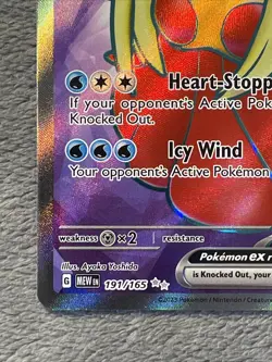 Jynx 191/165 Full Art Double Rare 151 Pokemon Card Near Mint Holo - Image 4