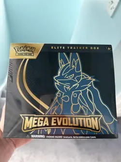 Pokemon Mega Evo Elite Lucario Trainer Box Trading Card - sealed - Image 1