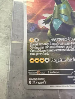 Pokemon TCG: Scarlet & Violet sealed Promo card - SVP098 - Iron Thorns - Image 4
