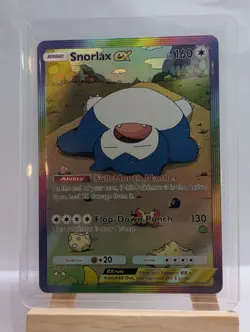 Custom Fan Art Snorlax EX (2) High Quality Custom Card Foil Finish - Image 3